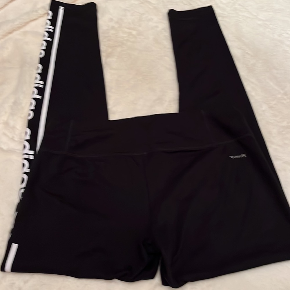 Adidas 7/8 Logo Leggings Size M - Picture 4 of 5